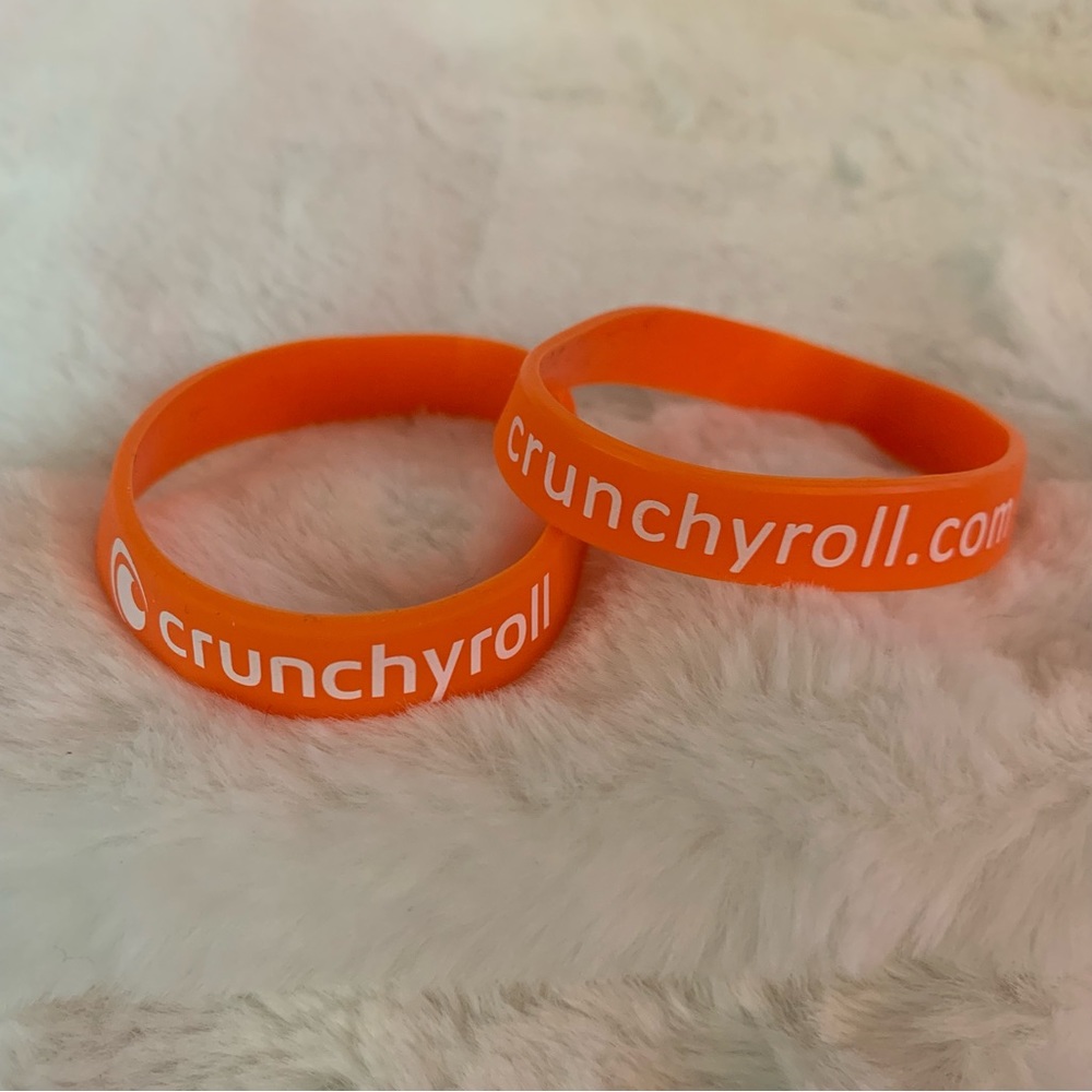 (2) Crunchyroll wristbands